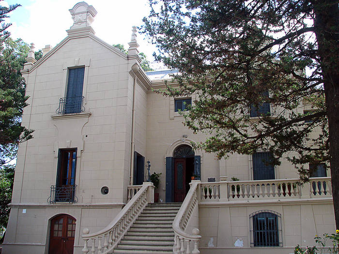 Una vieja casa convertida en Museo.