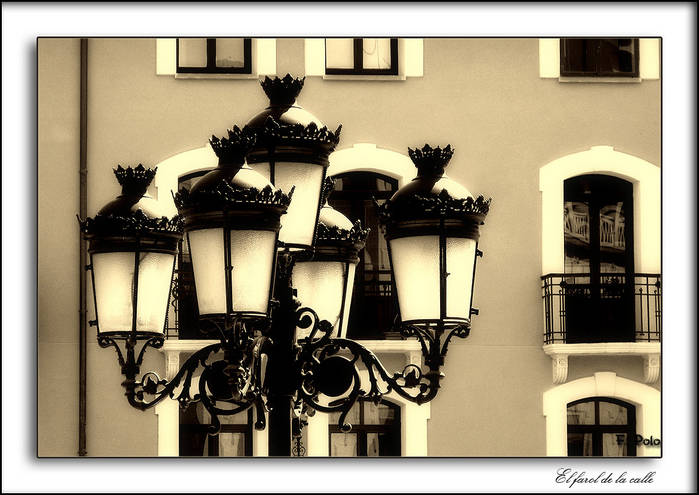 El farol de la calle