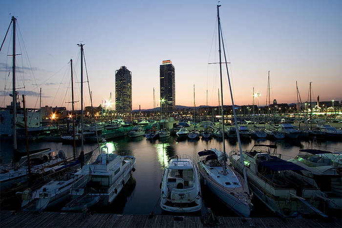 PortOlimpicBCNAtardecer