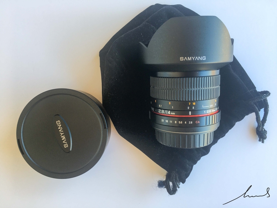 Samyang 14mm 2.8 ED AS IF (UMD) en venta