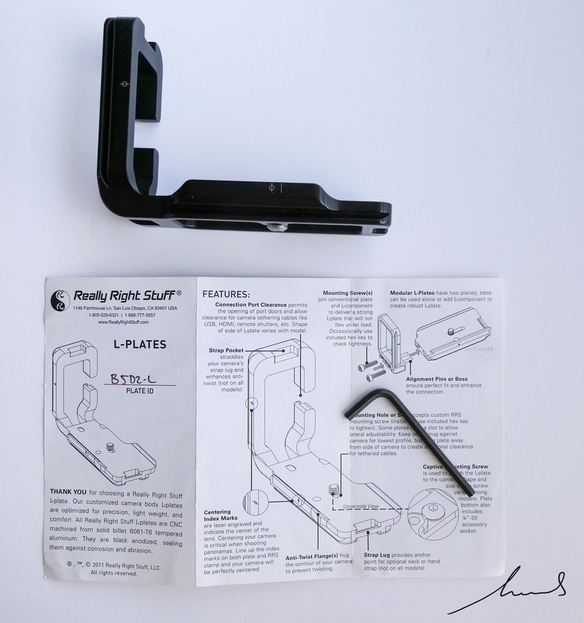 L-Bracket Really Right Stuff para 5DMARKII en venta