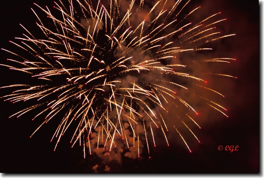 Fuegos artificiales en Boadilla del Monte