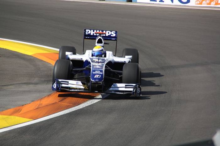 Nico Rosberg Valencia Street Circuit 2009