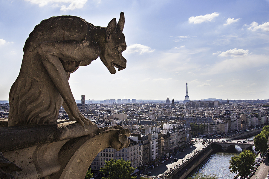 Paris a vista de monstruo