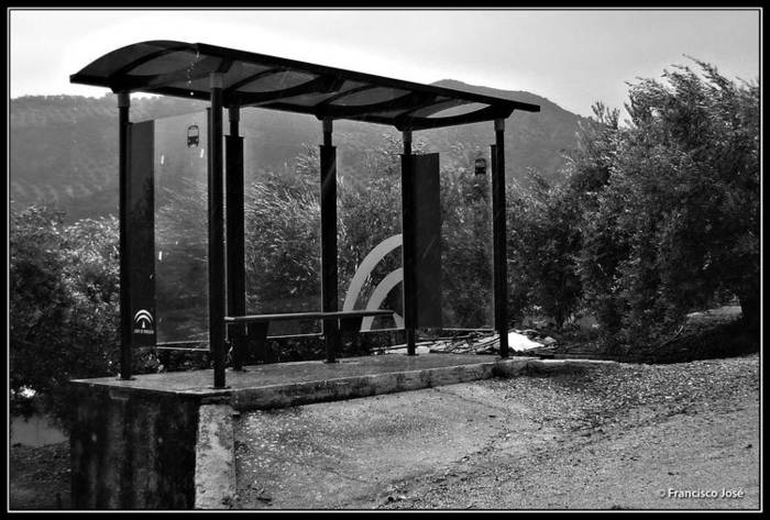 parada de autobus