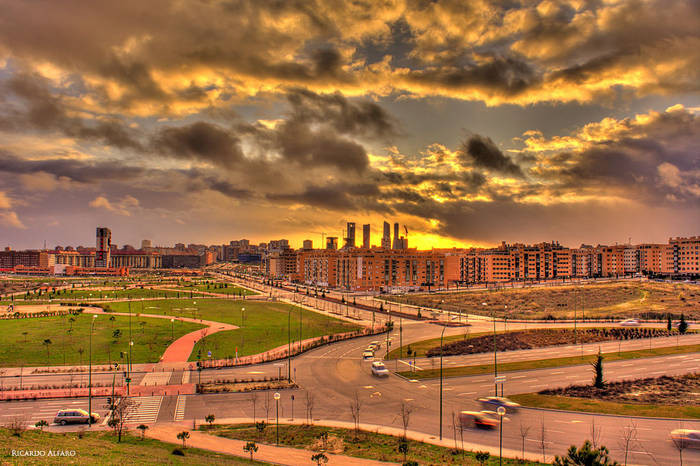 Vista general Sanchinarro (Madrid)