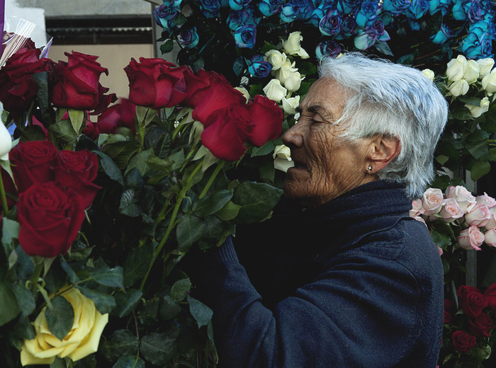 la vendedora de rosas