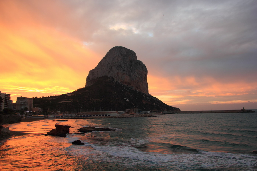 Amanecer en Calpe