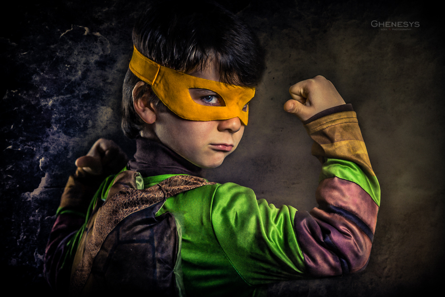 Kid Mutant Ninja Turtle