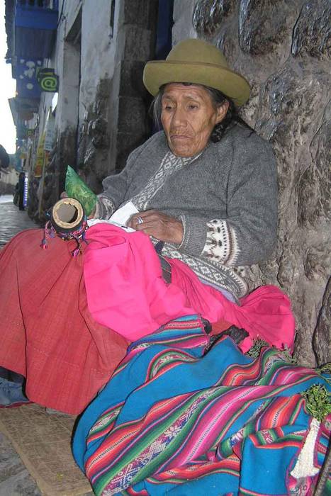 vendedora de coca