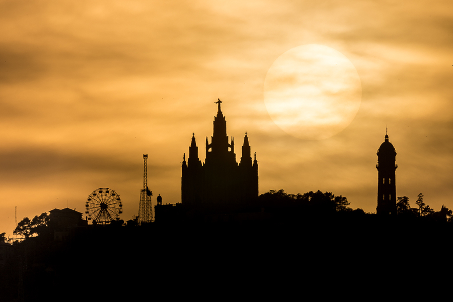 Tibidabo Sunset