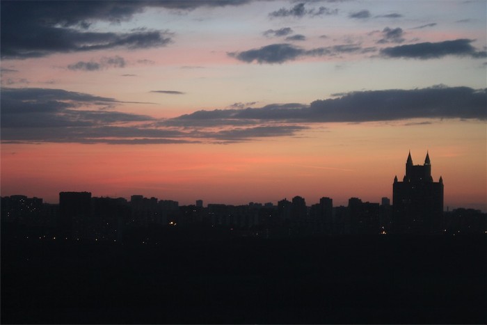 Moscu de noche