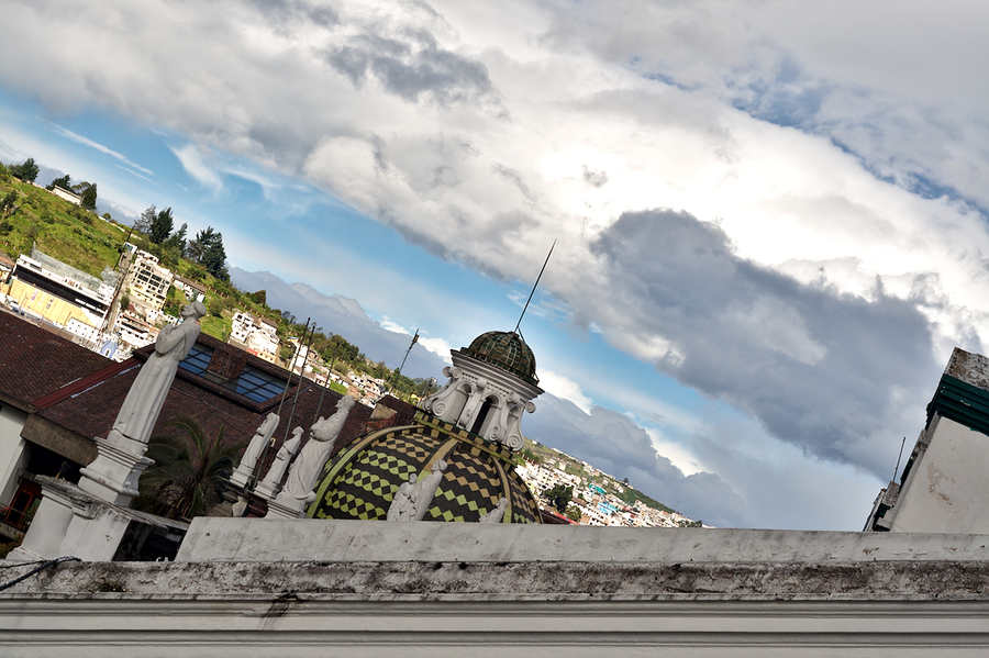 Centro Historico Quito Cupulas